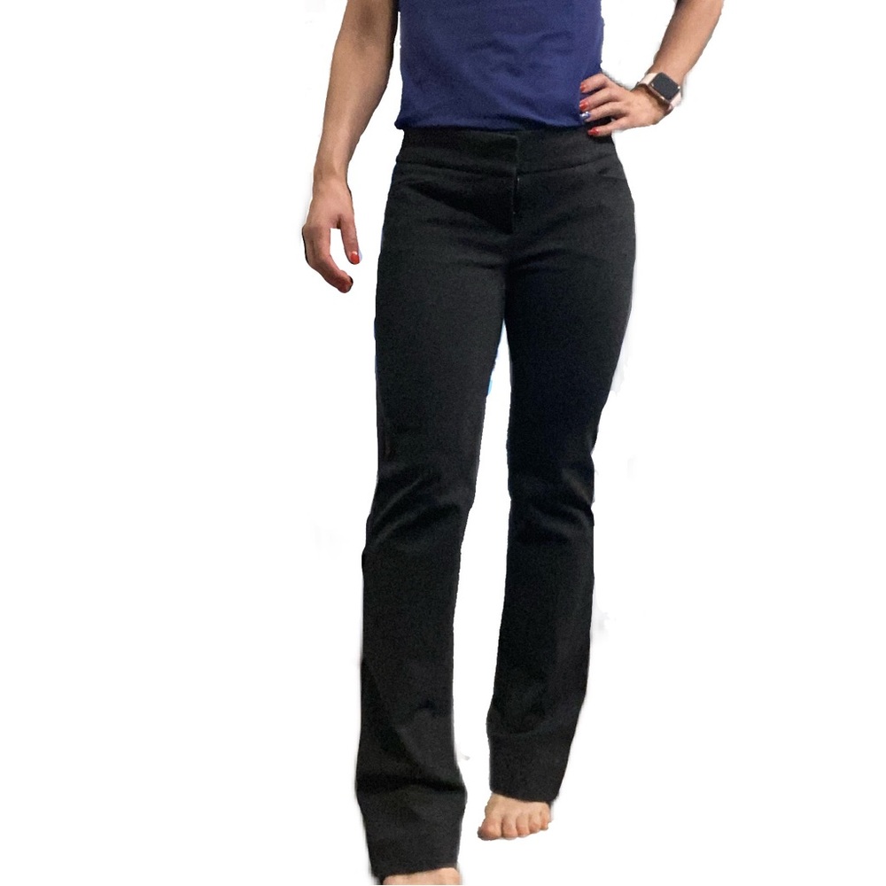 Loft Petites Original Pants- Charcoal gray